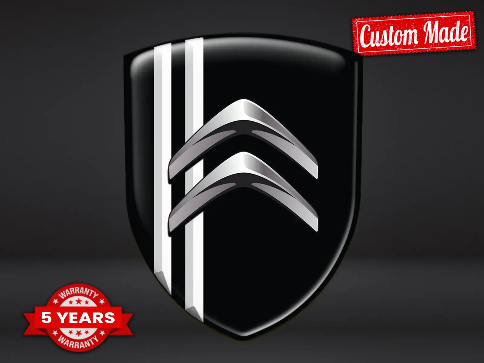 Citroen Pegatinas Logo Personalizadas Estilo Resistente 